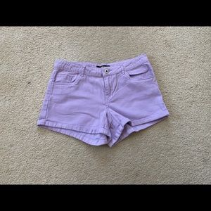 Mim lavender shorts European Brand purple sz 6